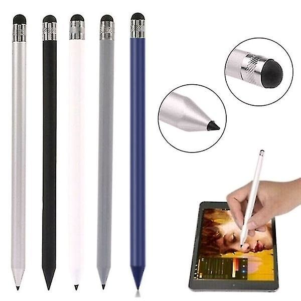 For Pc Tablet Ipad Phone Pen Touch Screen Stylus Sølv