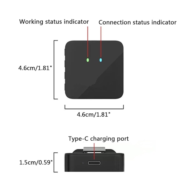 Utomhus Video Lavalier Typ C Usb Mikrofon Omnidirektionell Kondensatormikrofon