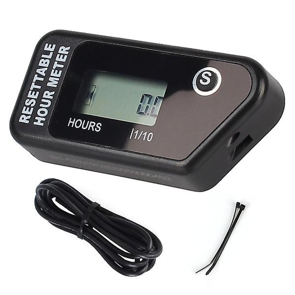 Trådløs vibrasjonstimemåler Auto Engine Timer Counter Gauge