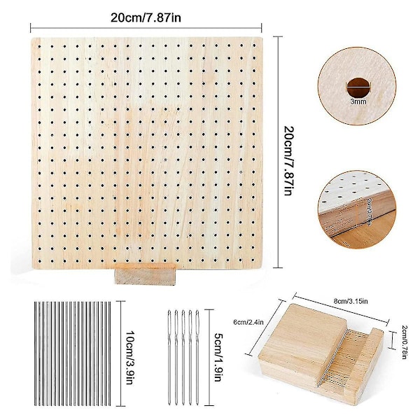 Blokeringsbræt til mormor firkant blokeringsbræt hækling træ og hækleprojekter - hækling blokering