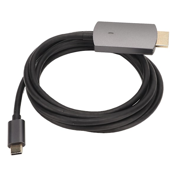 Tyyppi C -telakka-asema Professional 4k 60hz Usb C - Hd Multimedia Interface -sovitin - PC-kannettavalle puhelimelle, harmaa