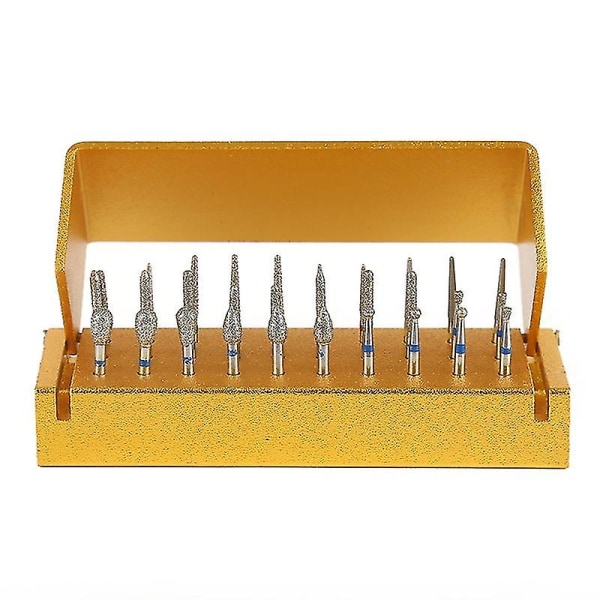 30 stk. Dental Diamant Burs Buffing Bor Dental Burs Højhastigheds Håndstykker