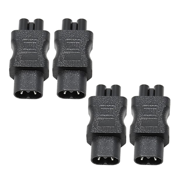 IEC320 C8 til IEC320 C5 Konverter 10A 250V 2.5A 250V Strømkabeladapter for Bærbar PC Strømadapter UPS Server 4stk?