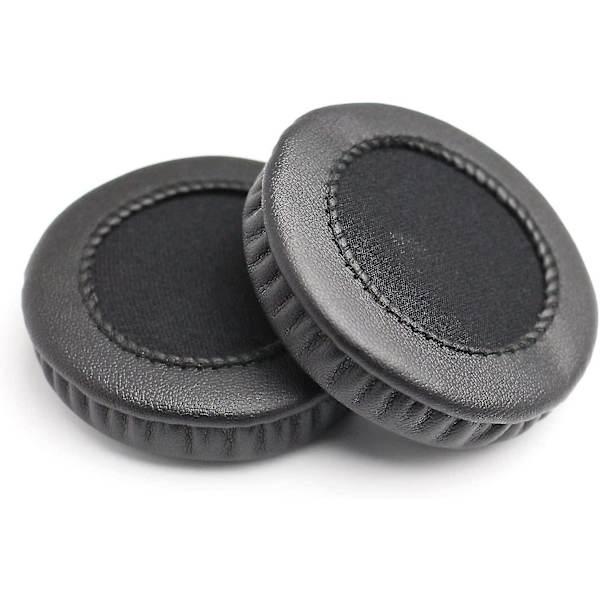 Runde øreputer 1 par 75mm Universal erstatning hodetelefonputer