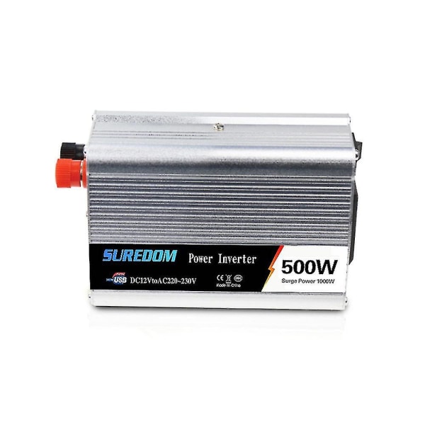 500w Inverter Car Inverter 12/24v To 110/220v Vehicle Power Supply Inverter With Usb