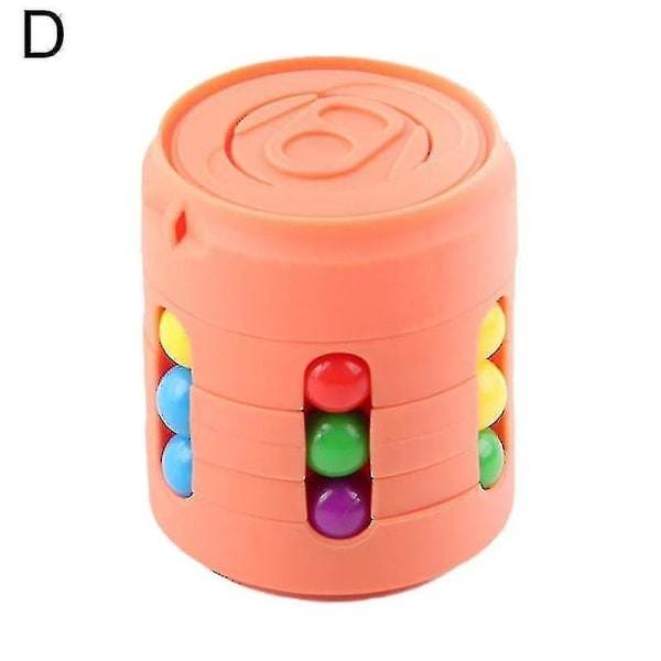 Dekompression Finger Top Puslespil Cube Ball Roterende Disc Børnelegetøj S5w0