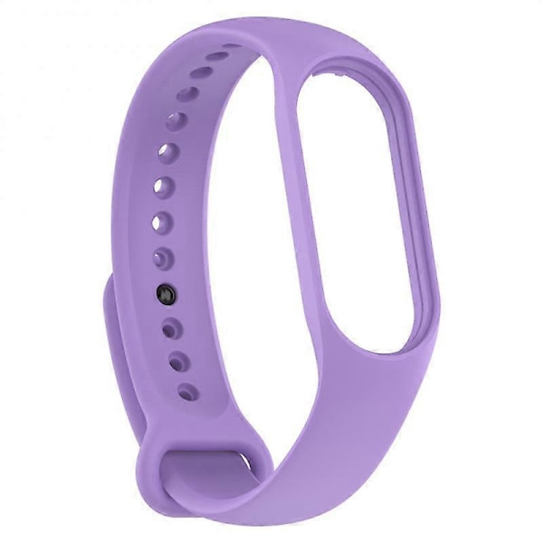 Armbånd til Xiaomi Mi Band 7 Sport Strap ur Blødt silikone armbånd til xiaomi lavender purple