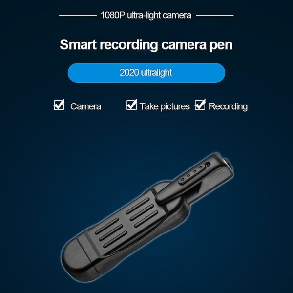 Mini Pen Kamera Videoinspelare Bärbar Säkerhet Hd 1080p Mikrokameror Digital Dvr Small