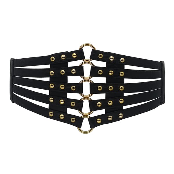Sort Korset Bælte Til Kvinder Mode Retro Goth Underbust Livrem Moderens Dag Gaver Og Halloween