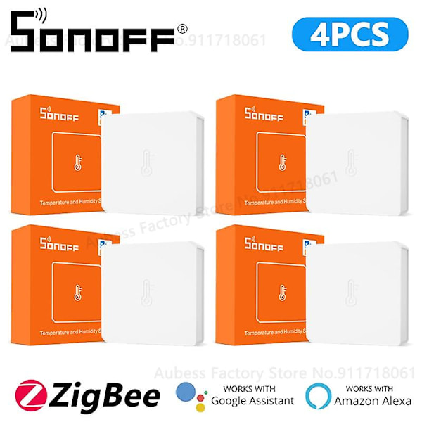 Sonoff Snzb-02 Zigbee Älykäs Lämpötila- ja Kosteussensori Sisätilojen Termometri