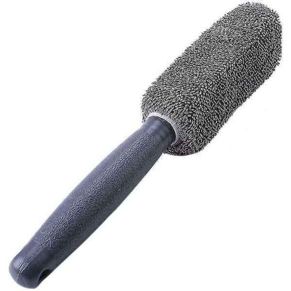 Specialist Soft Microfiber Detailing Brush For Cleaning Car Wheelsgrey1pcs