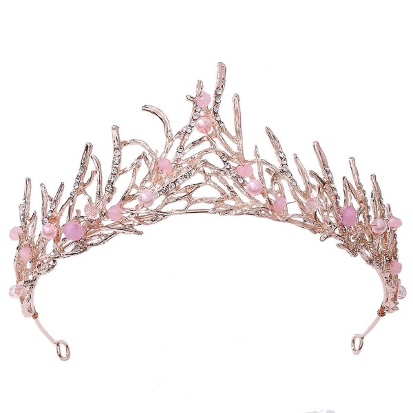 Crystal Tiara Crown Headband For Wedding Christmas Jewelry