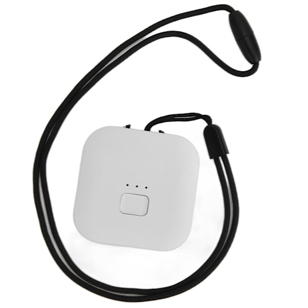 Bærbar, bærbar luftfukter med dobbelthodet karbonbørste og negativ iongenerator - 1000W, USB-kabel inkludert (hvit)