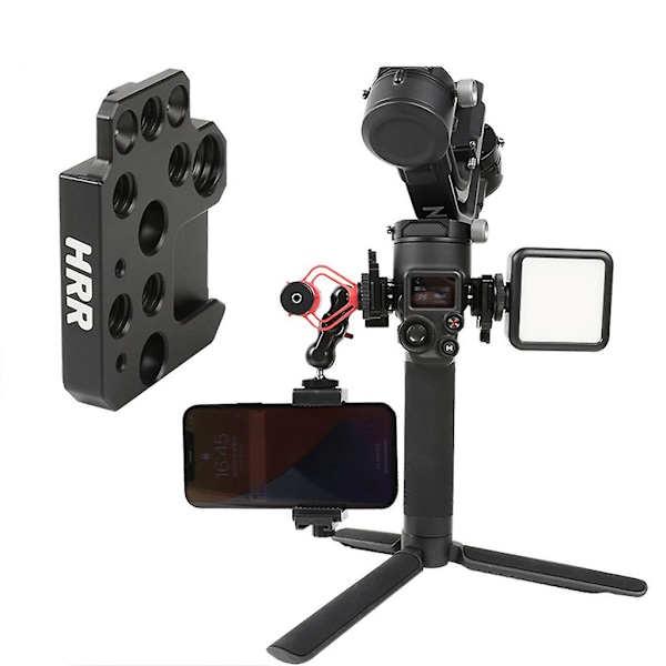 Monitorfäste med kallskofäste, Gimbal-tillbehör monteringsplatta för Ronin S/sc/rs2/rsc2