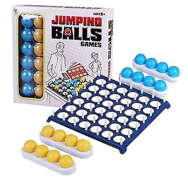 Hoppeballspill, familie- og festbord med hoppende leketøy