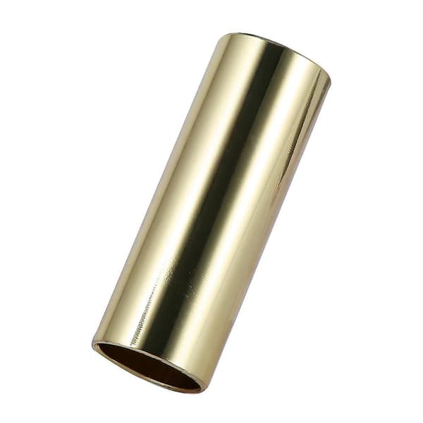 1 stk. Guitar Slide Golden Rustfrit Stål Finger Knuck