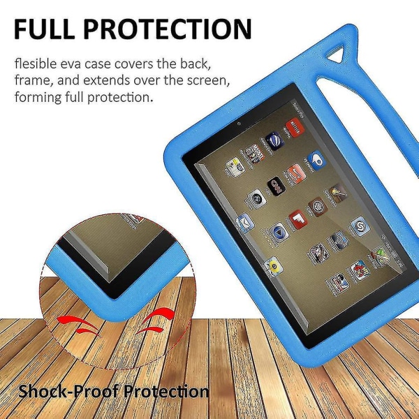 Stødsikker Beskyttelsesetui Fleksibelt dæksel M/håndtag Support For Fire Hd-10 Tablet