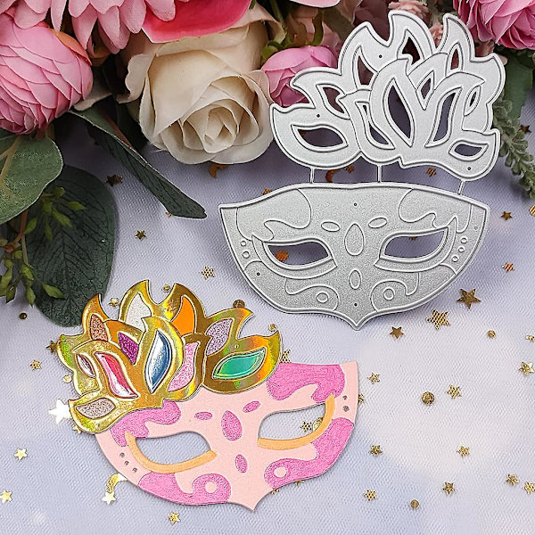 Mask Metallskärning Dies Stencil Diy Scrapbooking Album Papperskort Mall