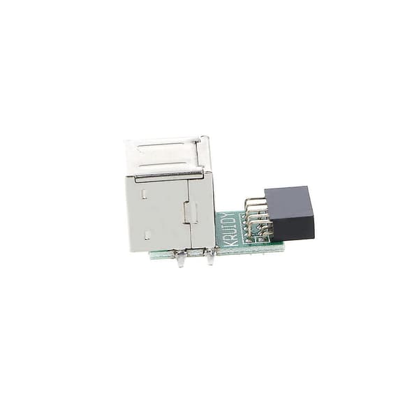 Intern Pc Motherboard 9pin Til 2 Port Usb 2.0 A Hunkonverter Kort