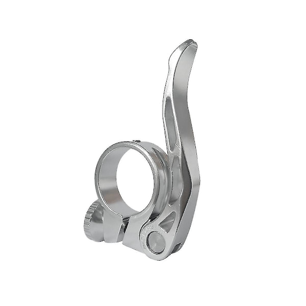 34,9 mm cykelklämma i aluminiumlegering, förlängt handtag, snabbkoppling, cykelrörsklämma, cykeltillbehör