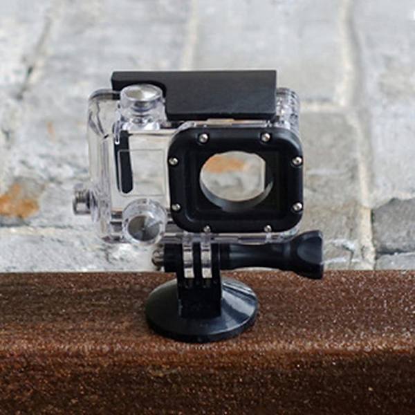 Magneettinen pidike Mini-jalustan kiinnitys Ulkokäyttöön urheilukameran pohjaadapteri GoPro:lle