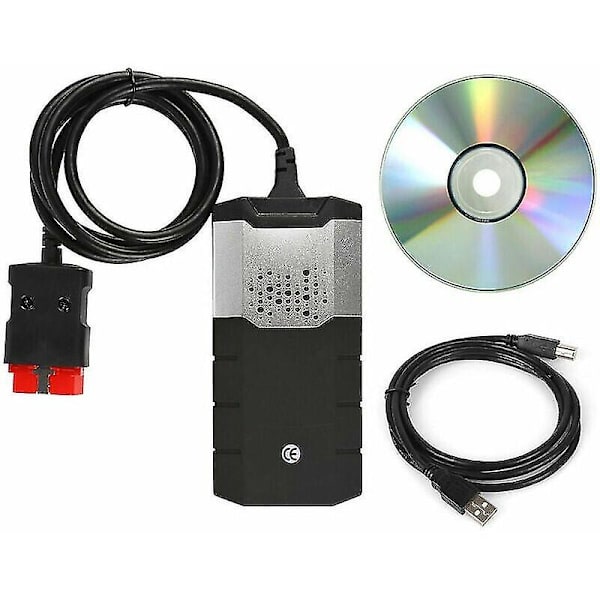 Vci Vd Ds150e Cdp Pro Delphisille 2016.r0 Bluetoothilla ja Keygenillä OBD2 Diagnostiikkatyökalu Aktivoija Skanneri Musta
