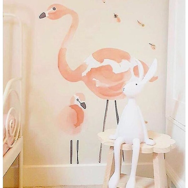 2019 Ins Flamingo Seinätarra Lasten Leikkihuoneeseen Ilmapalloseinäkoriste Makuuhuoneeseen
