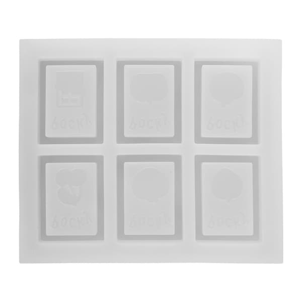 Diy Epoxy Square Quicksand Mold Drop Glue Silicone Mold Ins Homemade Mold
