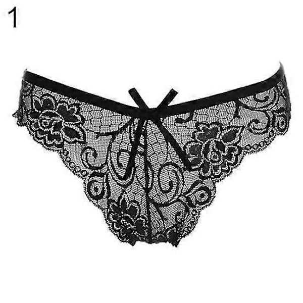 Naisten G-string-alushousut Seksikäs söpö pitsi V-string-alushousut Thongit Alusvaatteet