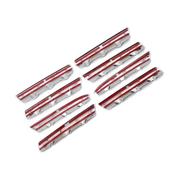 Bil Krom Frontgrillskydd Front Center Trim Passar För J10 2008-2011