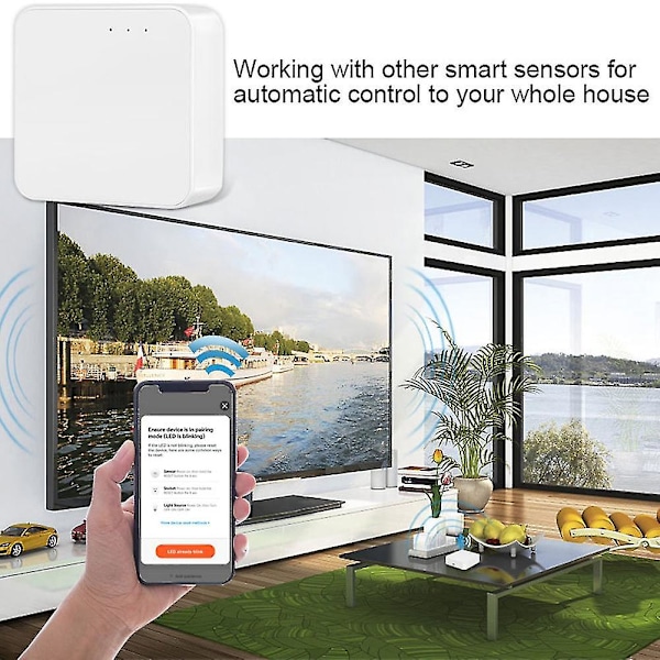 Multi-modus smart hub wifi Bluetooth Zigbee bro-kontroll for Smart Life Home