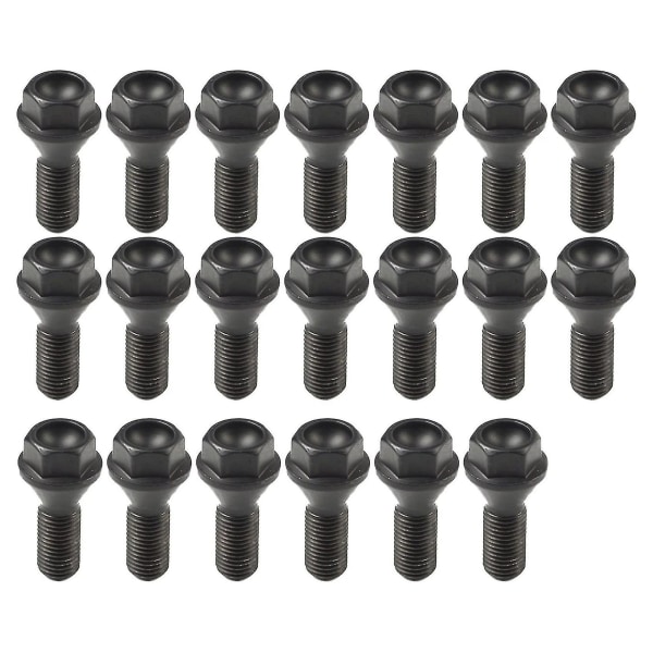 36136781150 Wheel Lug Bolt Nuts M12 X 1.5 For - E46 E90 E39 E60 E53 325i (pack Of 20)