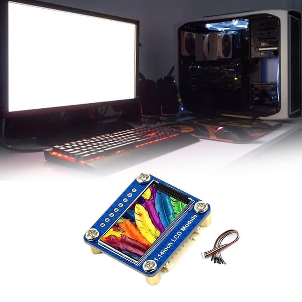 1,14 tums LCD-skärmmodul med 240135 ips och ST7789-drivrutin för Raspberry Pi