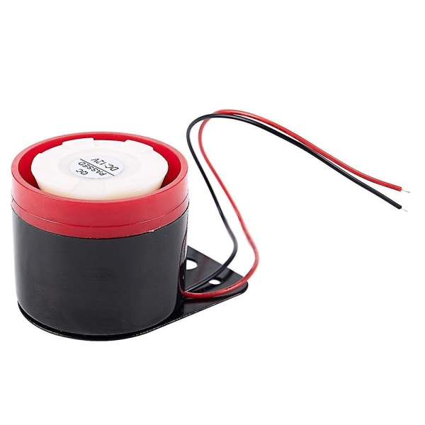 -1 120db 12v Dc Sirene Lyd Elektronisk Summer Nødalarm