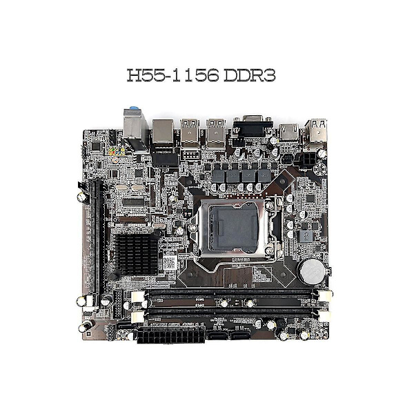 H55 Emoleväkortti Lga1156 Tukee I3 530 I5 760 Sarjan Cpu Ddr3 Muistia Emoleväkortti+i3 550 Cpu+sata C