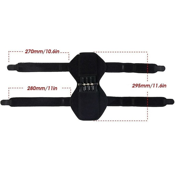 2 st knäskydd Booster ledstöd dynor knästöd knäbandage