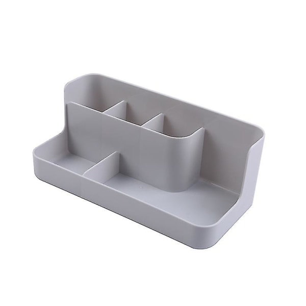 Cosmetic Storage Box, Desktop Plastic Square Rack, Desk Storage Box