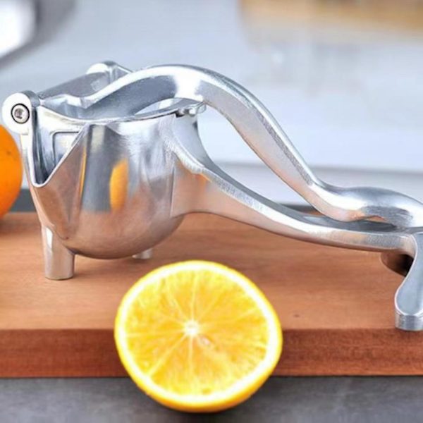 Manuell juicepresser i aluminiumlegering, håndholdt juicepresser for granateple, appelsin, sitron, sukkerrørjuice, kjøkkenbar, fruktverktøy