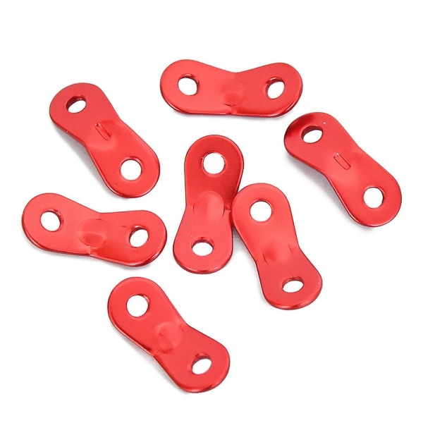 20 stycken spännare justerare utomhus tält vindrep spänne aluminiumlegering för vandring camping