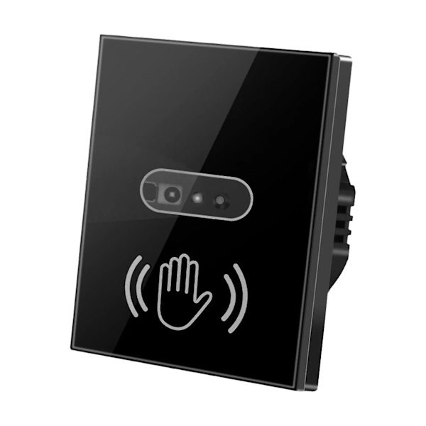 Infrarød væg smart lyskontakt IR sensor ingen berøring 220V 110V EU US glas skærm panel switch elektrisk strøm