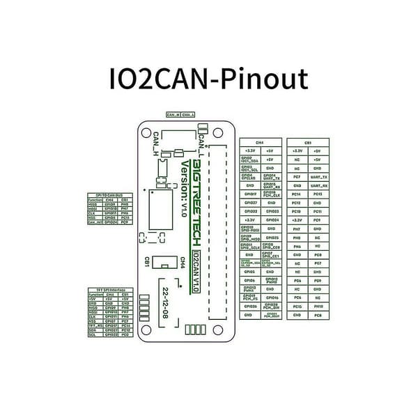 Tft35 Spi V2.1 Touchskærm 3,5 Tommer Display Io2can 3d Printer Dele Til Manta M8p M4p Board Cb1 K
