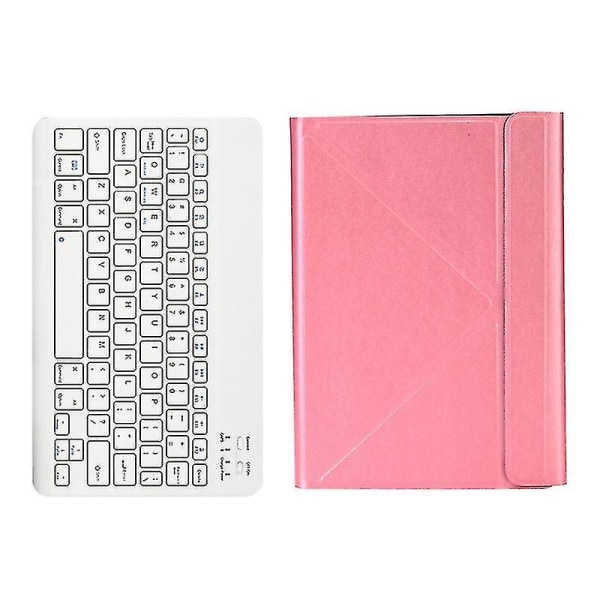 Nettbrettetui + trådløst tastatur for Teclast P20hd M40 Alldocube (rosa)