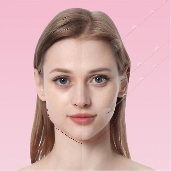 20st V Face Sticker Ansiktslyftande tejp Ansikte osynlig klistermärke Ansiktsbantningsklistermärke
