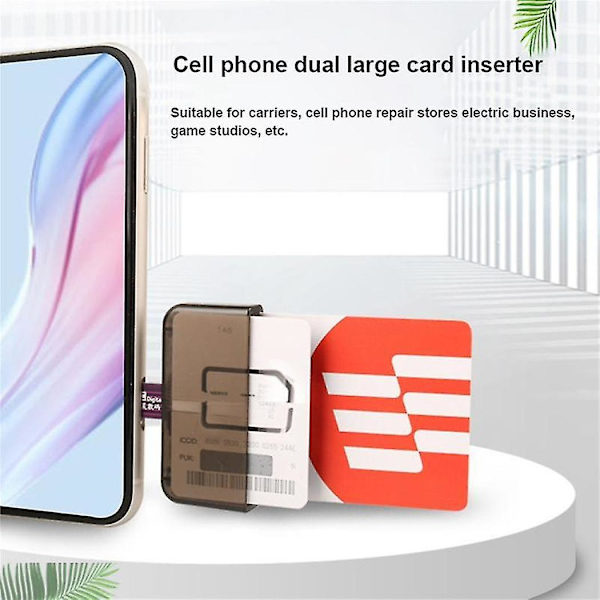Adapter Testkortöppnare Mobiltelefonkortinsättare För K30pro K40 K40pro P40 P40pro
