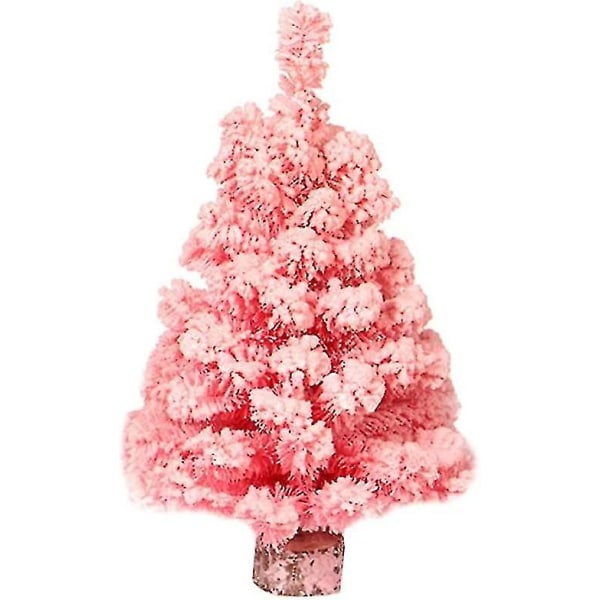 Kunstigt juletræ Flocked Juletræ Mini Desktop juletræ Ornament