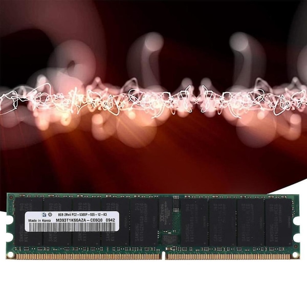 Ddr2 8gb 667mhz Recc Ram Hukommelse Pc2 5300p 2rx4 Reg Ecc Server Hukommelse Ram til arbejdsstationer