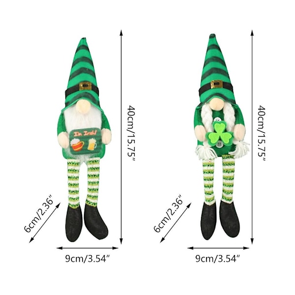 Joulu Faceless-gnome Santa Plush Nuket Joulukoriste Lelu Pöytäkoriste