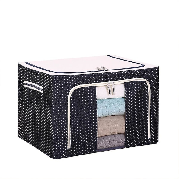 Stor kapasitet sammenleggbar hjemmestoff quilt bag Organizer Oppbevaringsboks