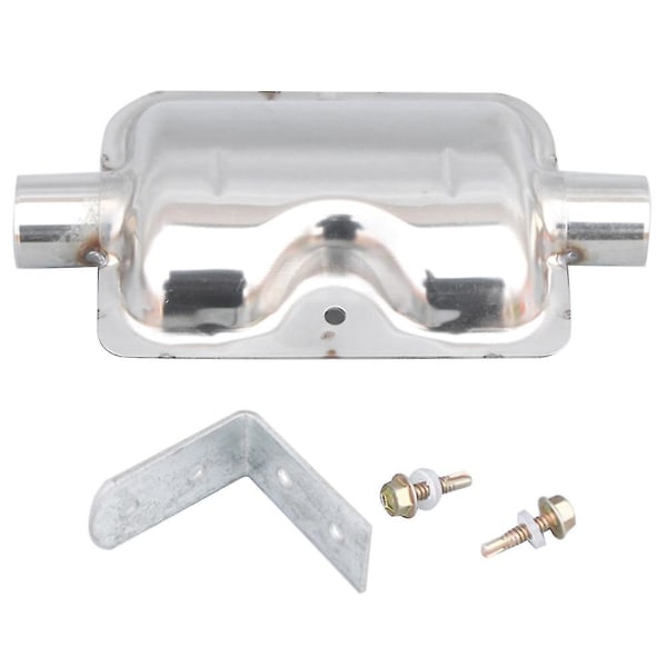 24mm Eksosrør Lyddemper for Eberspacher Airtronic D2 D4 D1lc Varmerør Lyddemper Eksosdemper Klemmer Brakett