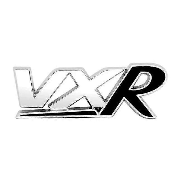 3D Metallisk Krom Svart Rød Logo VXR Emblem Bil Fender Badge Bagasjeroms Dekal For Buick Ny Regal Ny Regal VXR Stikker Tilbehør silver black